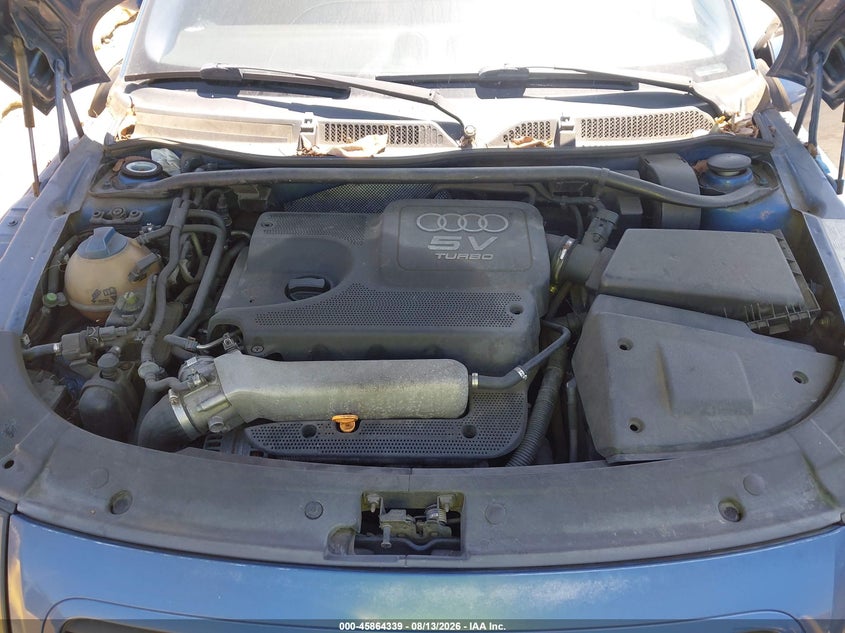 AUDI TT 2000 VIN TRUTC28N7Y1000346