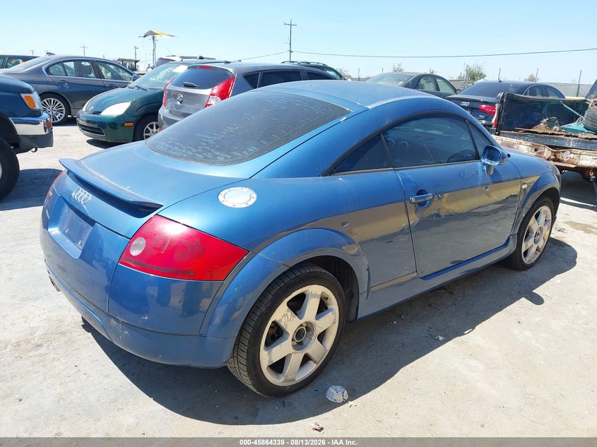 AUDI TT 2000 VIN TRUTC28N7Y1000346