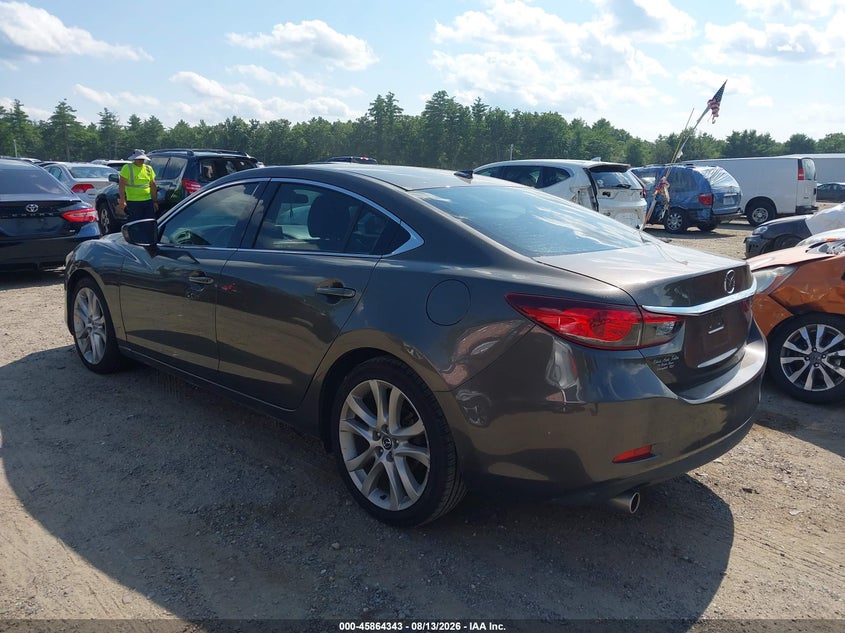 Vin: jm1gj1v59g1480811, lot: 46363314, mazda mazda6 20163