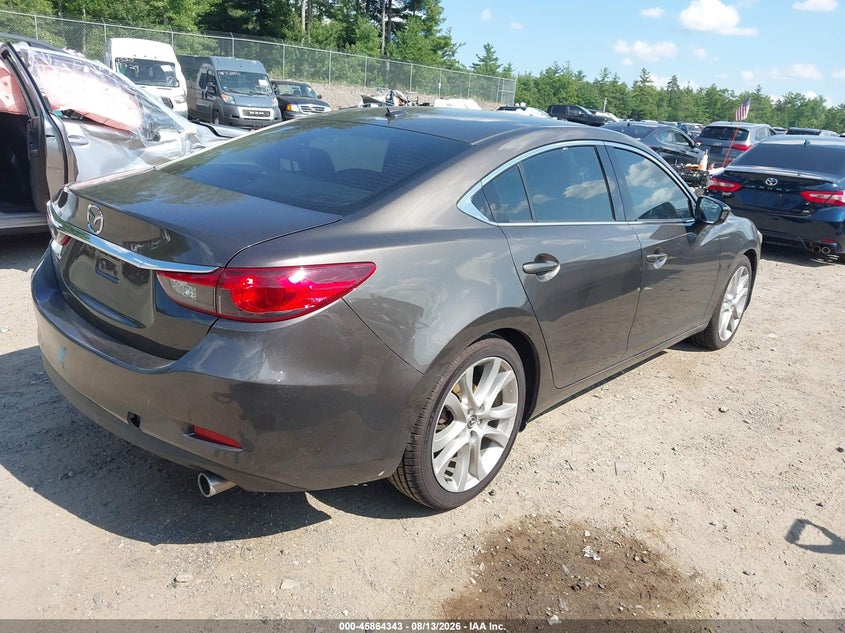 2016 MAZDA 6 SEDAN 2.5L I-4 DI, DOHC, VVT, 184HP