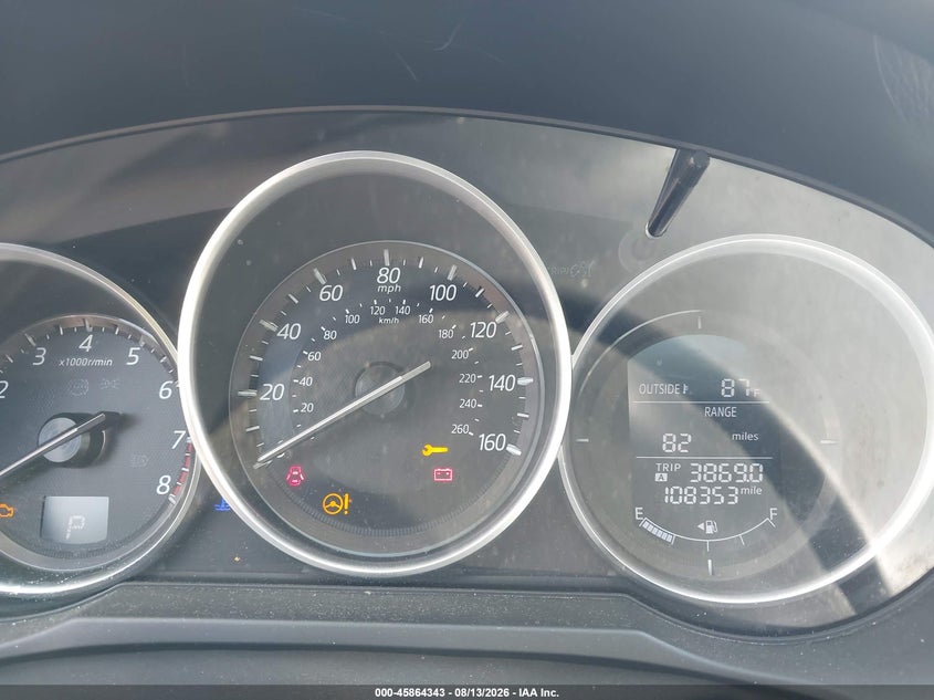 2016 MAZDA 6 SEDAN 2.5L I-4 DI, DOHC, VVT, 184HP