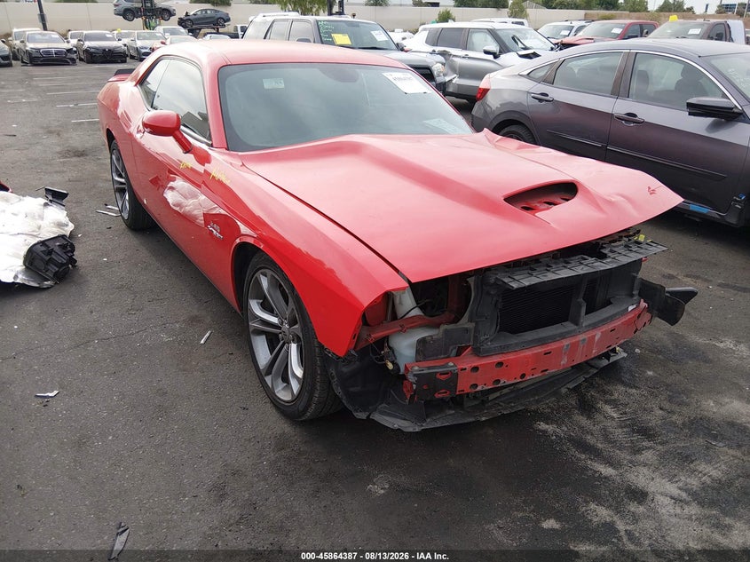 2022 Dodge Challenger R/T, Left Front, IAAI, VIN 2C3CDZBT6NH124701