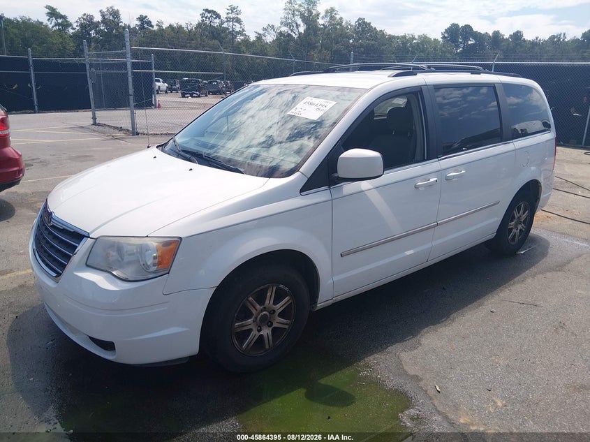 2010 Chrysler Town & Country, Rear, IAAI, VIN 2A4RR5D18AR108400 — photo 2