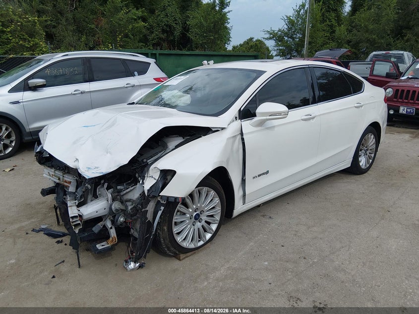 2015 Ford Fusion, Front End, IAAI, VIN 3FA6P0LU2FR213695 — photo 2