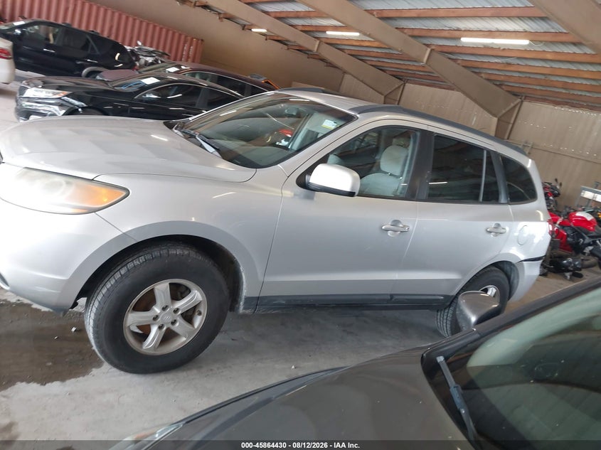 2008 HYUNDAI SANTA FE SPORT UTILITY VEHICLE 2.7L V-6 DOHC, VVT, 185HP