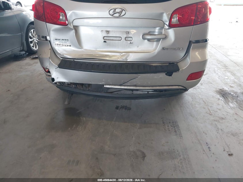 2008 HYUNDAI SANTA FE SPORT UTILITY VEHICLE 2.7L V-6 DOHC, VVT, 185HP
