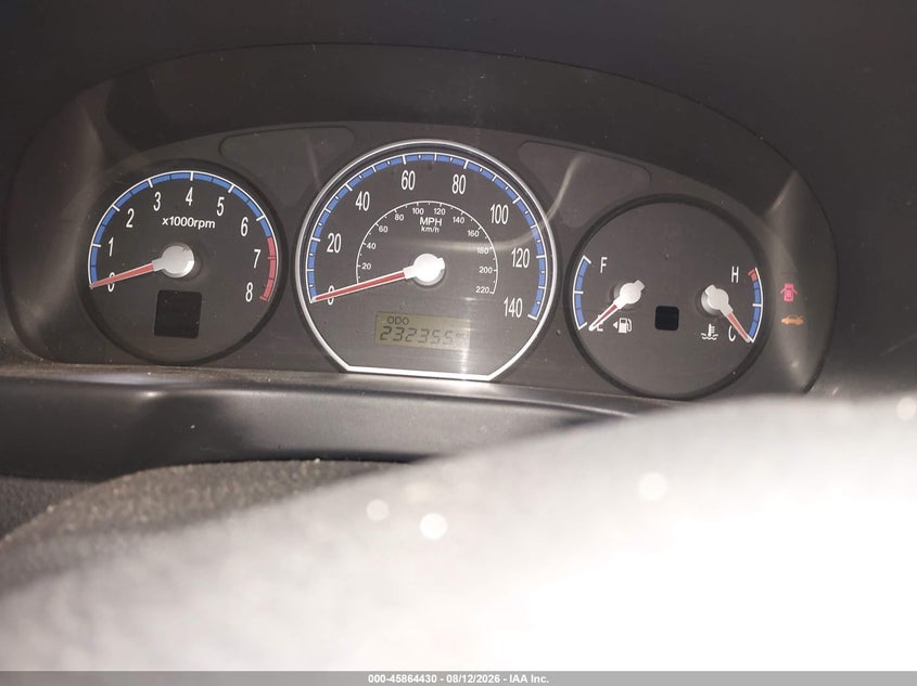 2008 HYUNDAI SANTA FE SPORT UTILITY VEHICLE 2.7L V-6 DOHC, VVT, 185HP