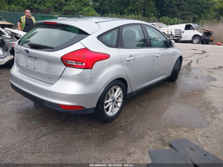 2016 FORD FOCUS HATCHBACK 2.0L I-4 DI, DOHC, VVT, 159HP