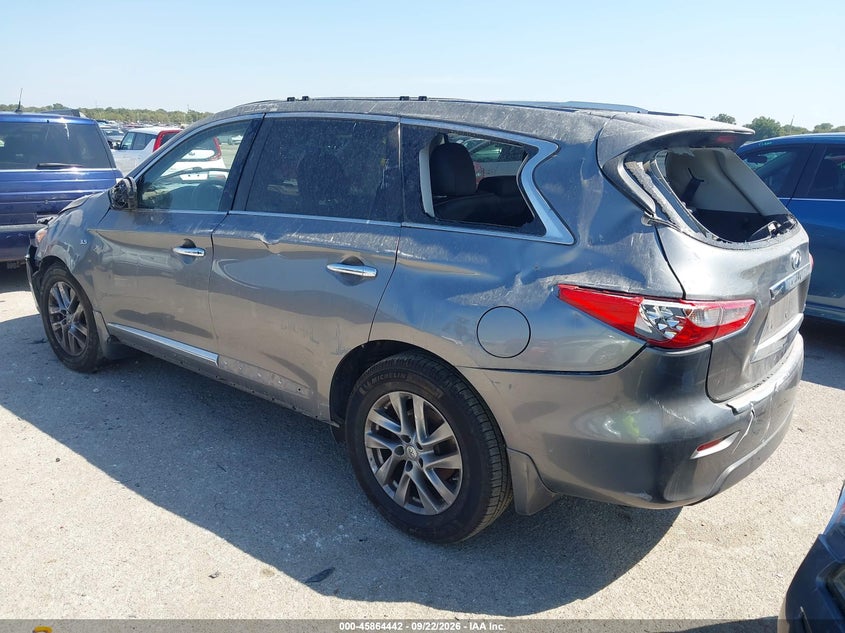 Vin: 5n1al0mmxfc555209, lot: 46363412, infiniti qx60 20153
