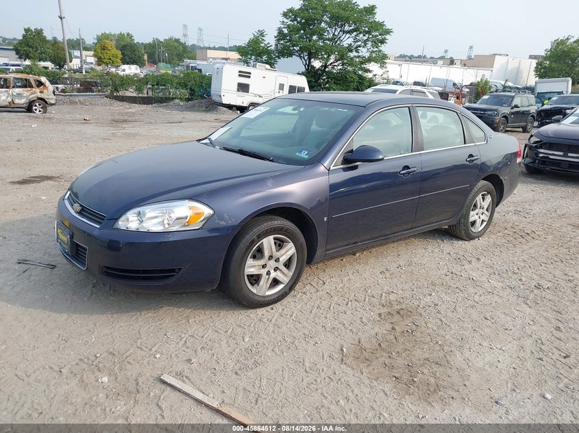 2007 Chevrolet Impala, Удар сзади, IAAI, VIN 2G1WB58K279404398 — фото 2