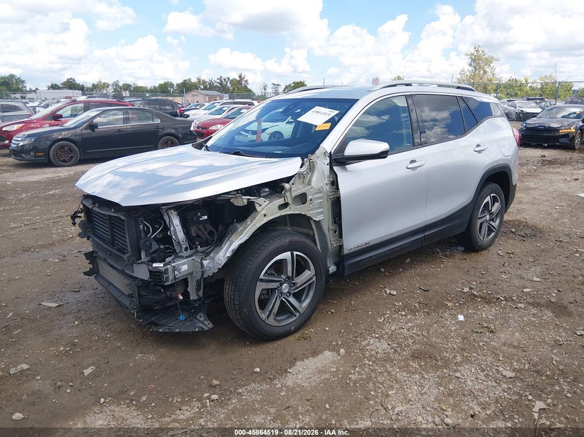 2021 GMC Terrain, Left & Right Side, IAAI, VIN 3GKALVEV2ML307650 — photo 2