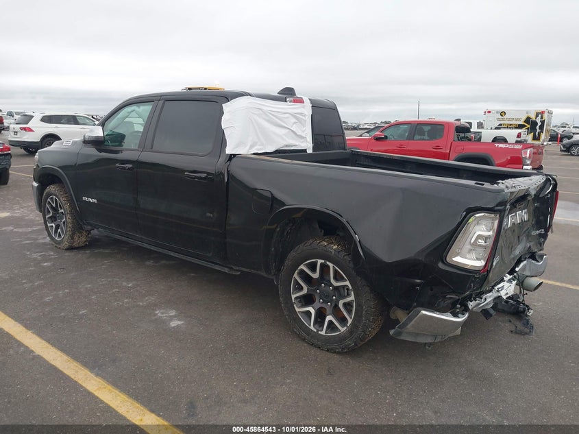 Vin: 1c6srfrp0tn248751, lot: 46363514, ram 1500 laramie  4x4 6'4 box 20263