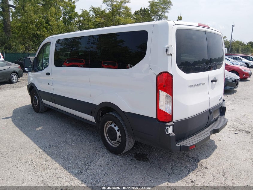 Vin: 1fmzk1zm2kkb28451, lot: 46363567, ford transit-150 xl 20193
