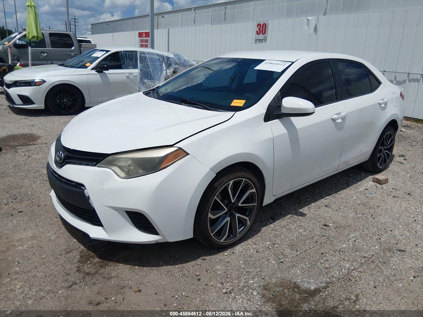 2016 Toyota Corolla, Правий бік, IAAI, VIN 5YFBURHE6GP507342 — фото 2
