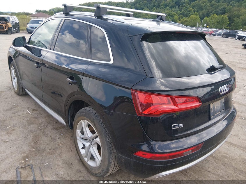 Vin: wa1anafy9k2098374, lot: 46363603, audi q5 45 premium 20193