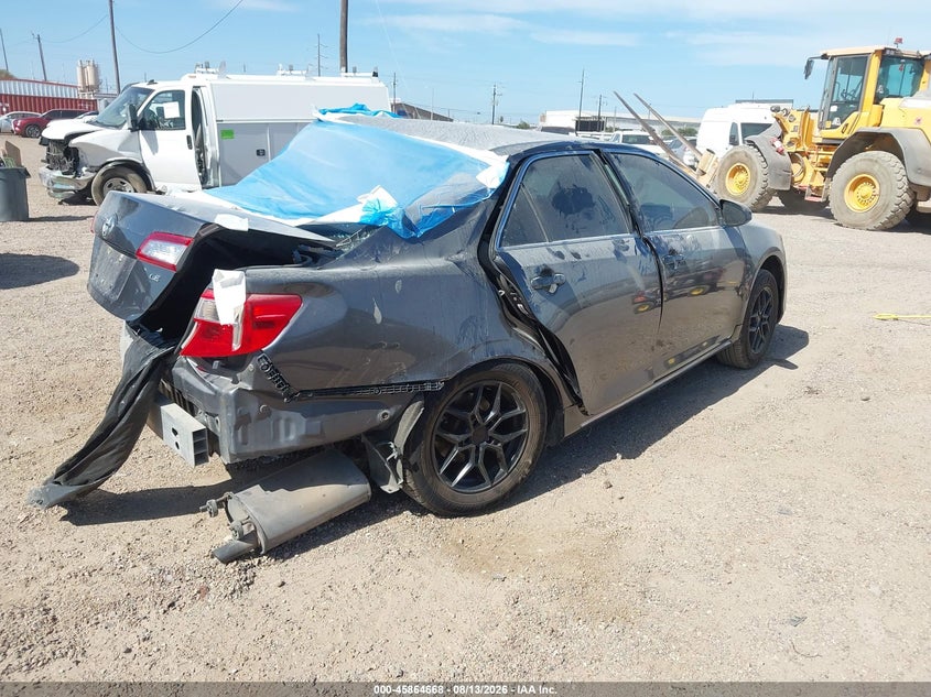 2012 TOYOTA CAMRY auction photo 4
