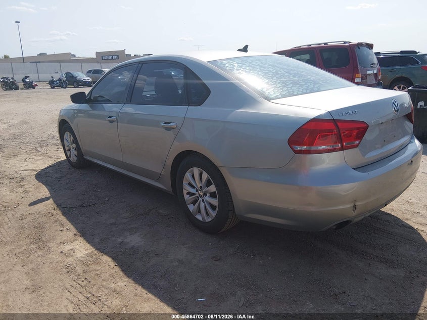 2014 VOLKSWAGEN PASSAT auction photo 3
