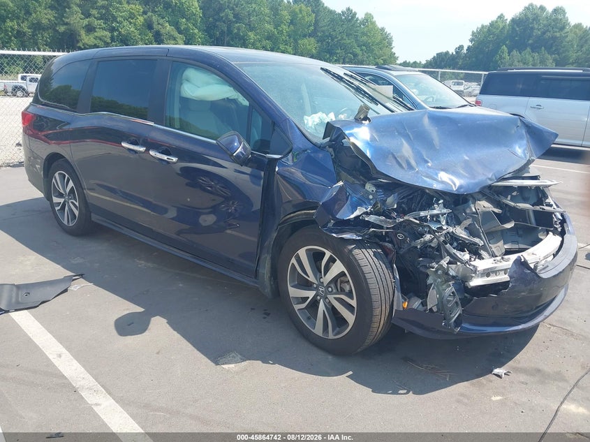 Vin: 5fnrl6h81nb057604, lot: 46363712, honda odyssey touring 2022 img_1