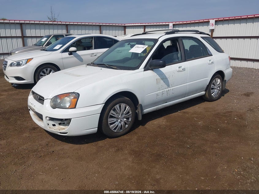 2004 Subaru Impreza, Обычный износ, IAAI, VIN JF1GG65594H803856 — фото 2