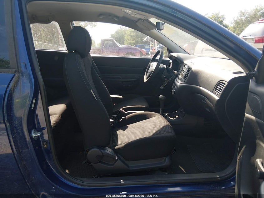 2009 HYUNDAI ACCENT HATCHBACK 1.6L I-4 DOHC, VVT, 110HP