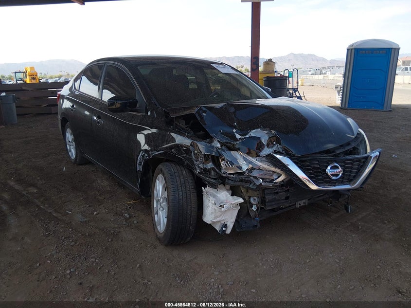 2019 Nissan Sentra Sv, Right Front, IAAI, VIN 3N1AB7AP2KY447038