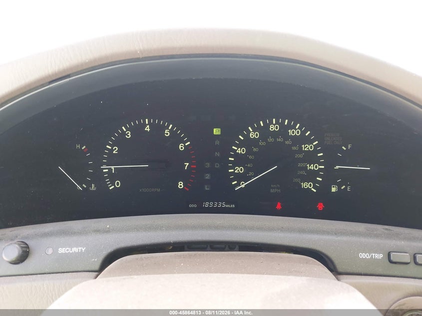 1997 LEXUS LS 400 auction photo 7