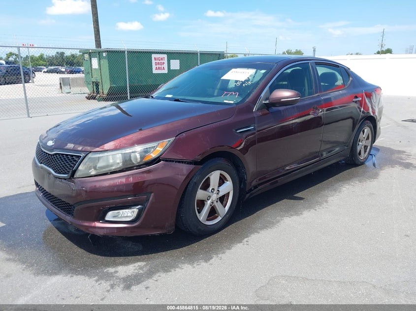 Vin: 5xxgm4a70fg357983, lot: 46363785, kia optima lx 20152