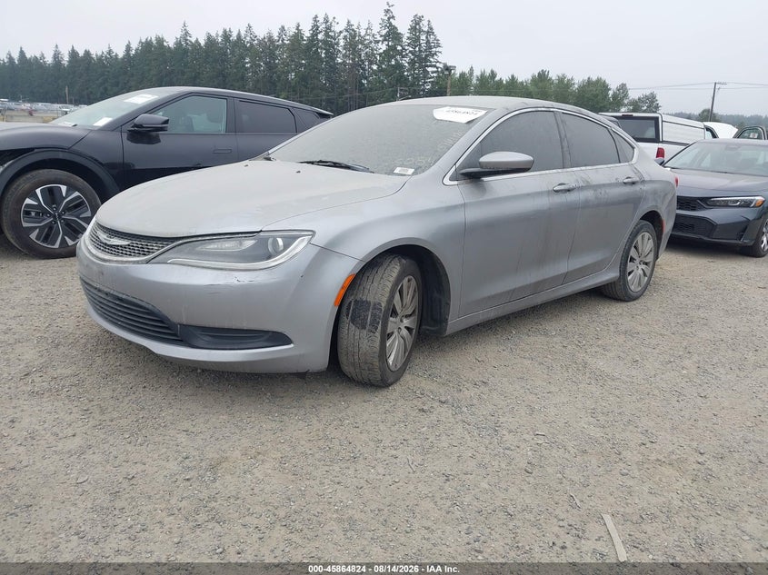 Vin: 1c3cccfb3gn135084, lot: 46363793, chrysler 200 lx 20162