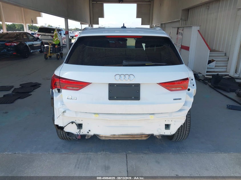 2021 AUDI Q3 SPORT UTILITY VEHICLE 2.0L I-4 DI, DOHC, VVT, TURBO, 228HP