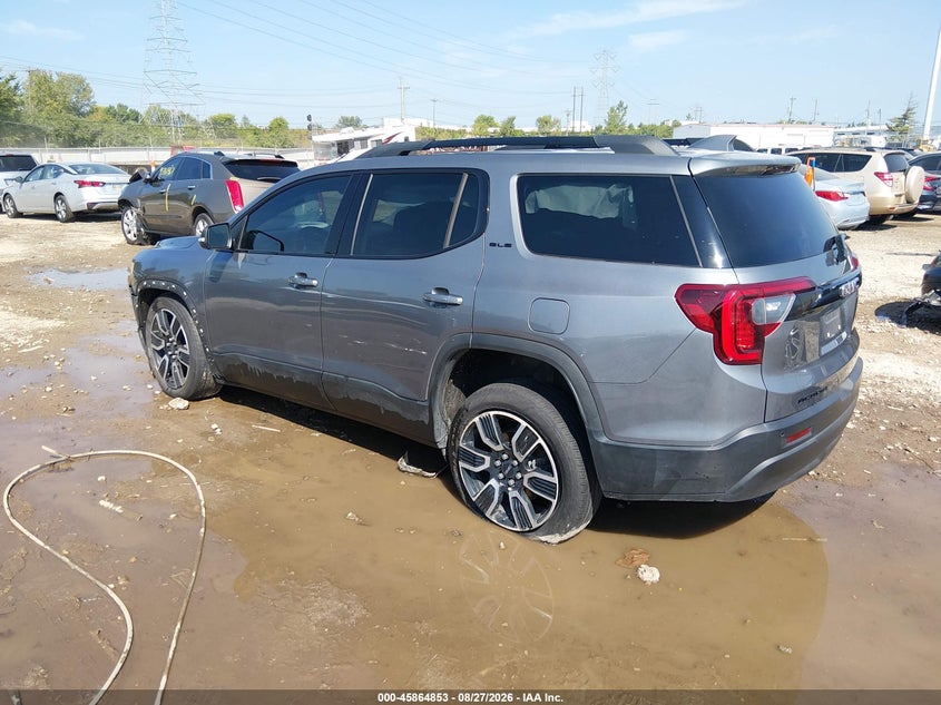 Vin: 1gkknkla3mz118897, lot: 46363823, gmc acadia fwd sle 20213
