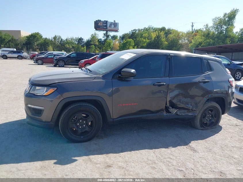 JEEP COMPASS 2018 VIN 3C4NJCABXJT204135