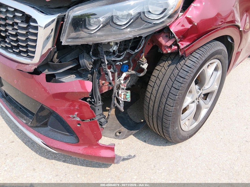 KIA SORENTO 2019 VIN 5XYPKDA53KG537999