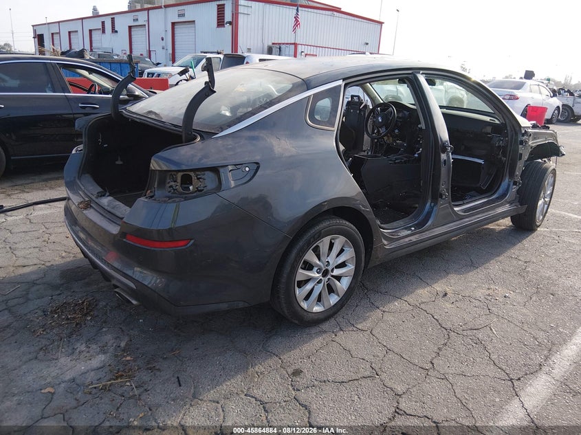 Vin: 5xxgt4l37lg409294, lot: 46363854, kia optima lx 20204