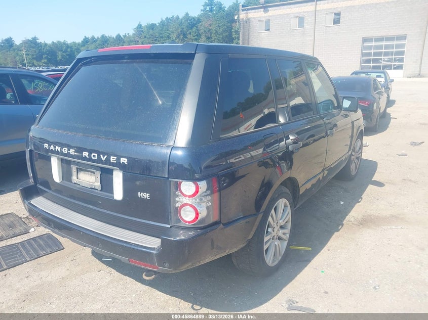 Vin: salmf1d43aa309016, lot: 46363860, land rover range rover hse 20104