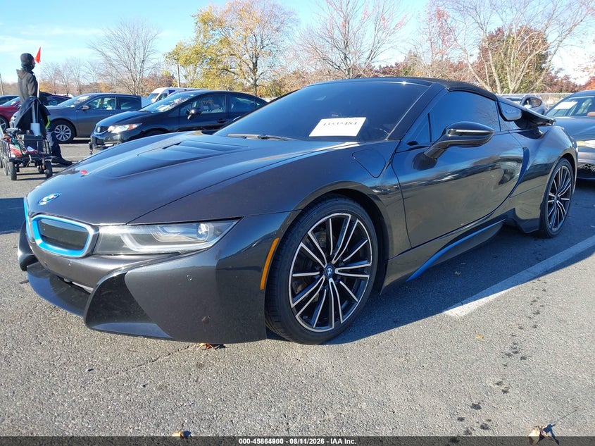 2019 BMW i8, Front End, IAAI, VIN WBY2Z6C54KVG97818 — photo 2