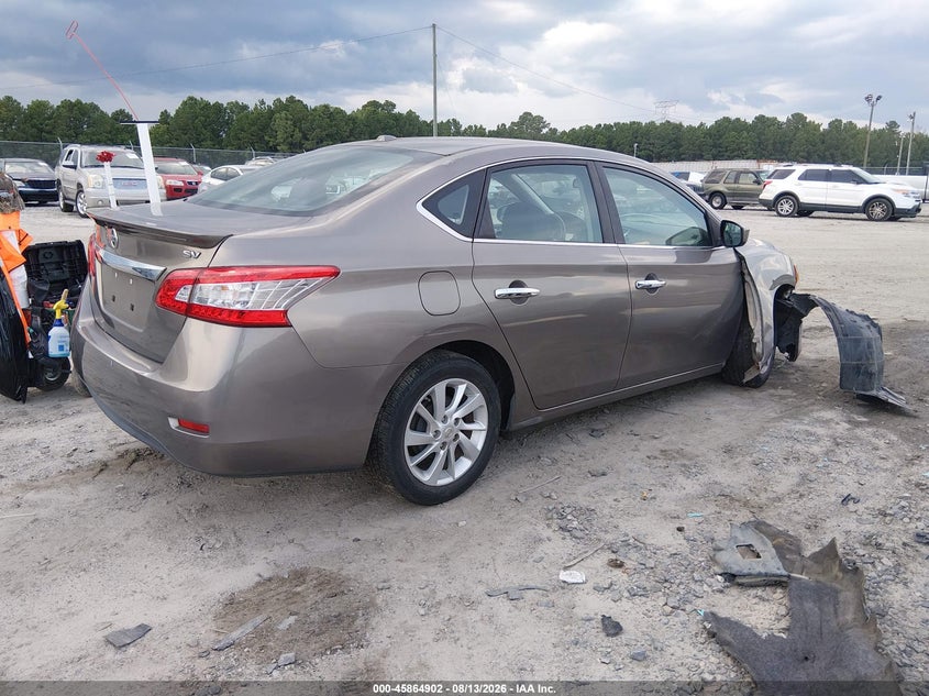 NISSAN SENTRA 2015 VIN 3N1AB7AP8FY294381