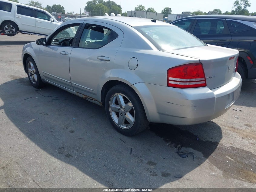 DODGE AVENGER 2010 VIN 1B3CC4FBXAN174748
