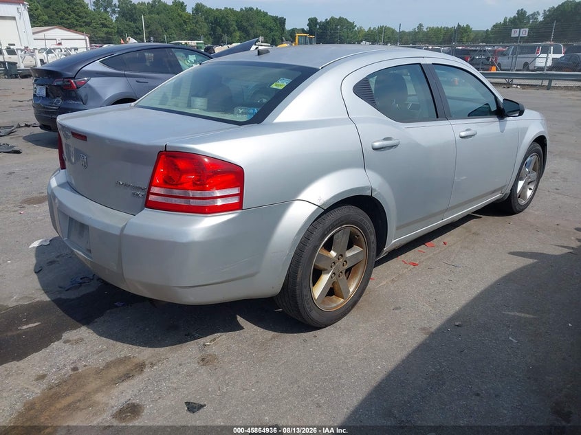 DODGE AVENGER 2010 VIN 1B3CC4FBXAN174748