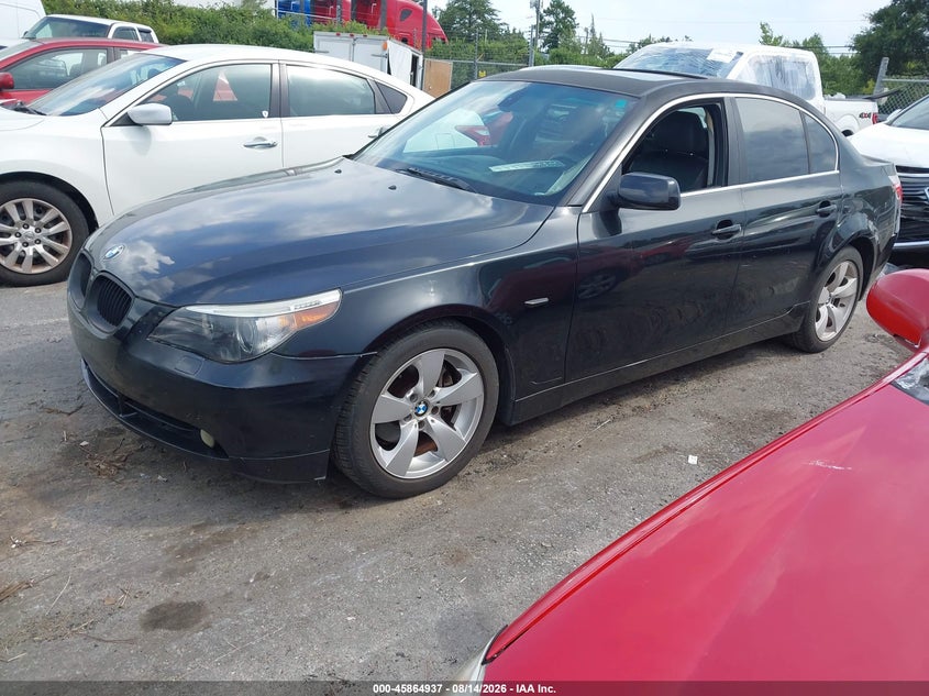 BMW 530I 2007 VIN WBANE73507CM50616