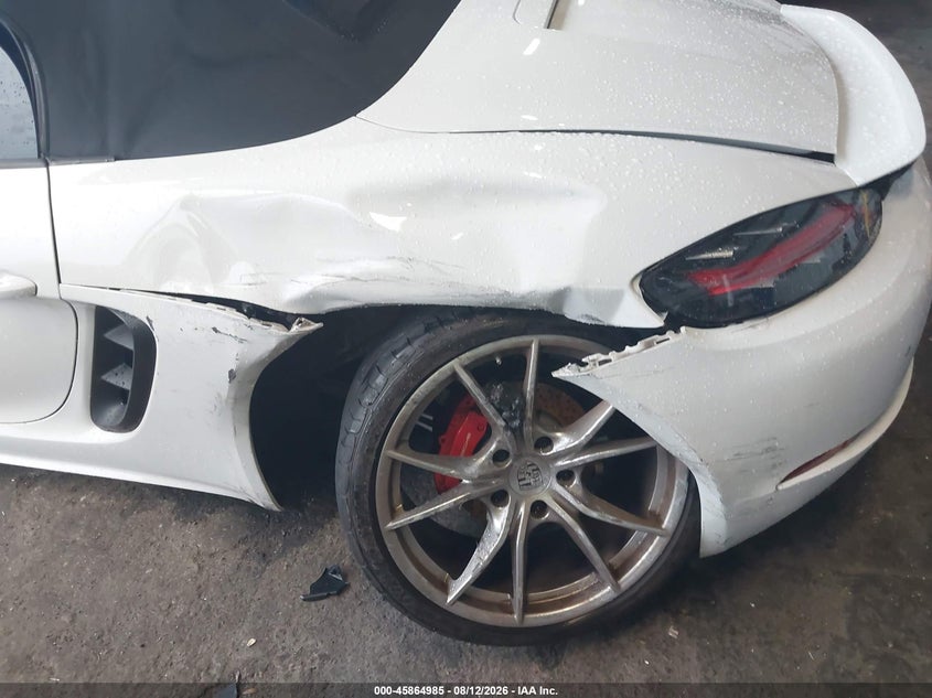 2017 PORSCHE 718 BOXSTER auction photo 6