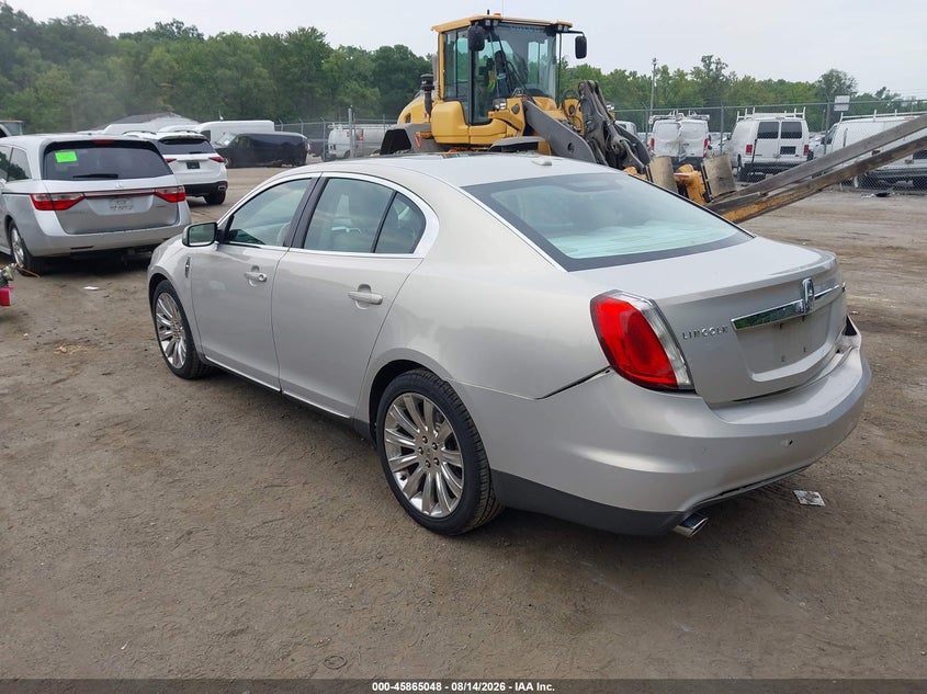 2009 LINCOLN MKS auction photo 3
