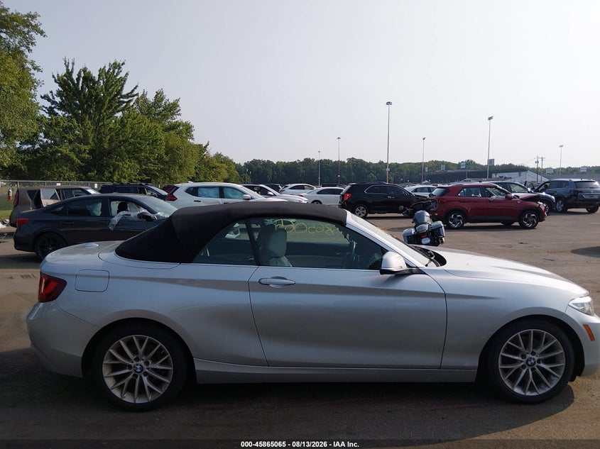 BMW 228I 2016 VIN WBA1L9C51GV325306