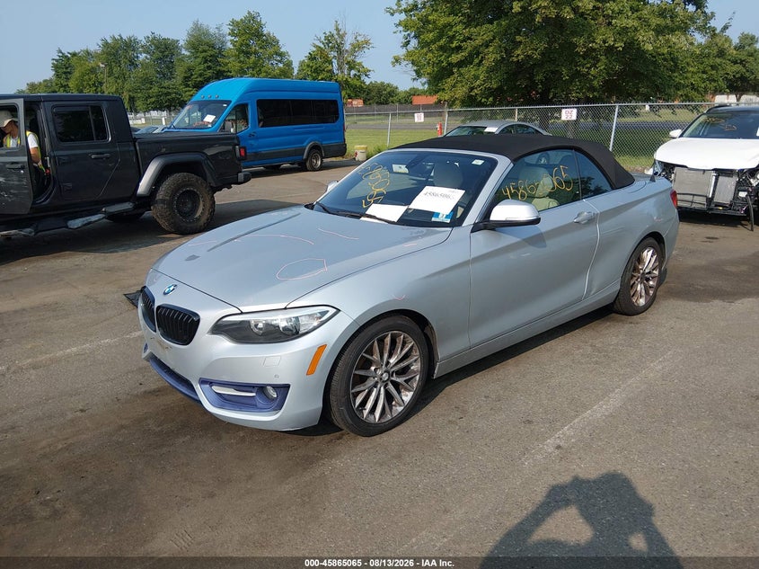 BMW 228I 2016 VIN WBA1L9C51GV325306