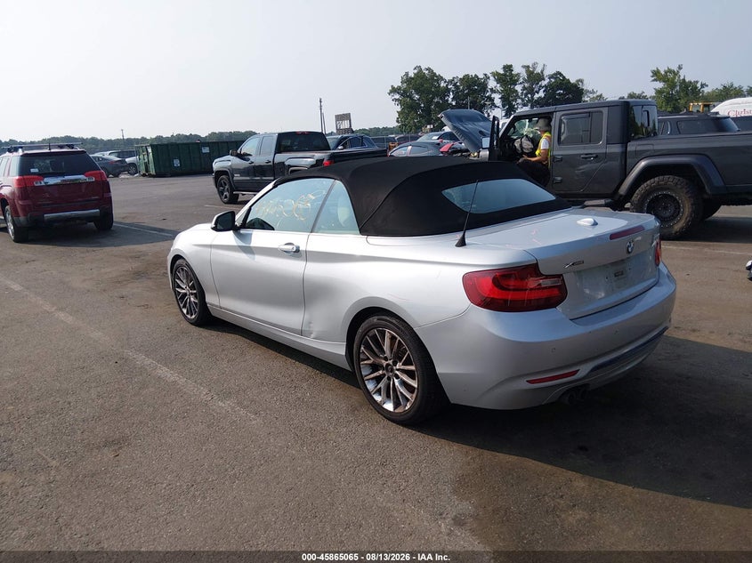 BMW 228I 2016 VIN WBA1L9C51GV325306