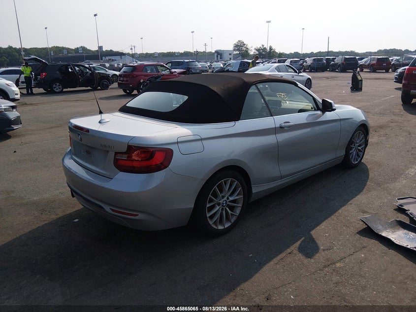 BMW 228I 2016 VIN WBA1L9C51GV325306