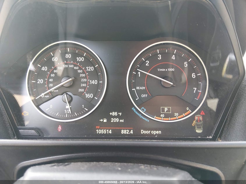 BMW 228I 2016 VIN WBA1L9C51GV325306