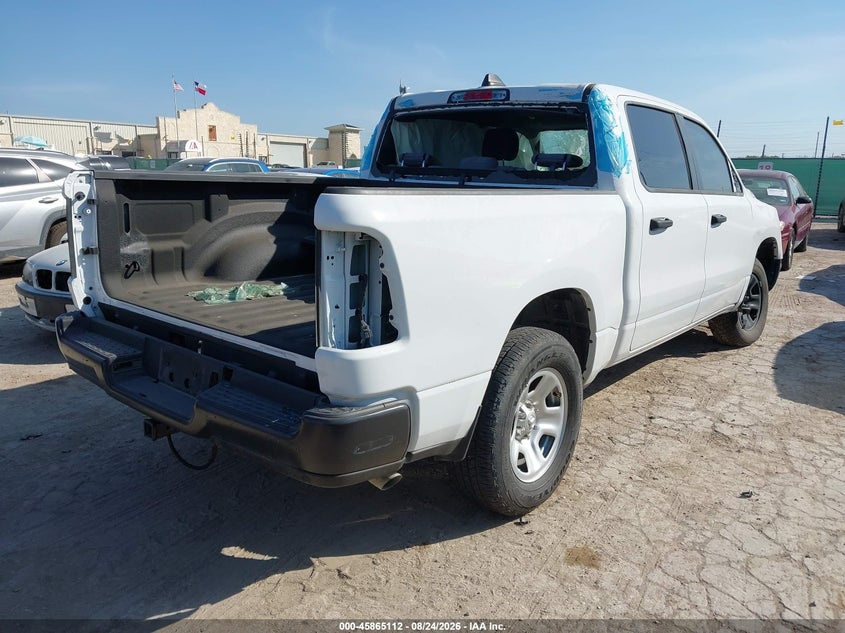 Vin: 1c6rregt7rn218213, lot: 46364082, ram 1500 tradesman  4x2 5'7 box 20244