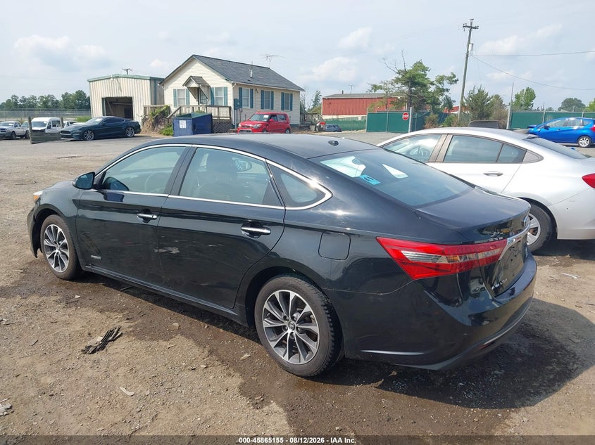 2016 TOYOTA AVALON HYBRID auction photo 3