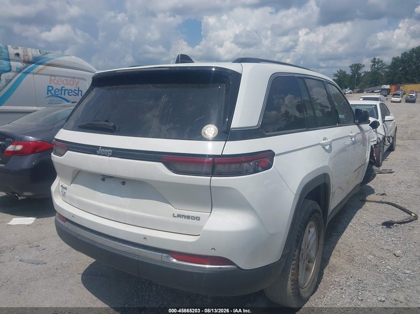 Vin: 1c4rjhag3n8597846, lot: 46364173, jeep grand cherokee laredo 4x4 20224