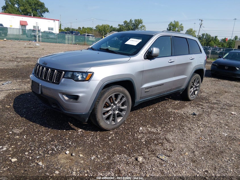Vin: 1c4rjfag9hc624151, lot: 46364177, jeep grand cherokee 75th anniversary edition 20172